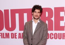 Dior presents Louis Garrel Louis Garrel attends the "Coutures" Première at Pathe Palace on February 09, 2026 in Paris, France.