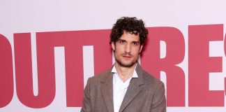 Dior presents Louis Garrel Louis Garrel attends the "Coutures" Première at Pathe Palace on February 09, 2026 in Paris, France.