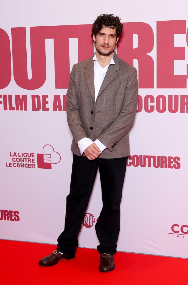 Louis Garrel attends the "Coutures" Première at Pathe Palace on February 09, 2026 in Paris, France.