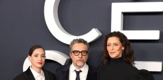 Maria Fernanda Candido wears Stephane Rolland at the 51st Cesar Ceremony in Paris Maria Fernanda Candido wears Stephane Rolland at the 51st Cesar Ceremony in Paris