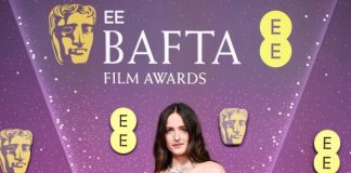 Renate Reinsve wears custom Louis Vuitton to the 2026 EE BAFTA Film Awards Renate Reinsve wears custom Louis Vuitton to the 2026 EE BAFTA Film Awards