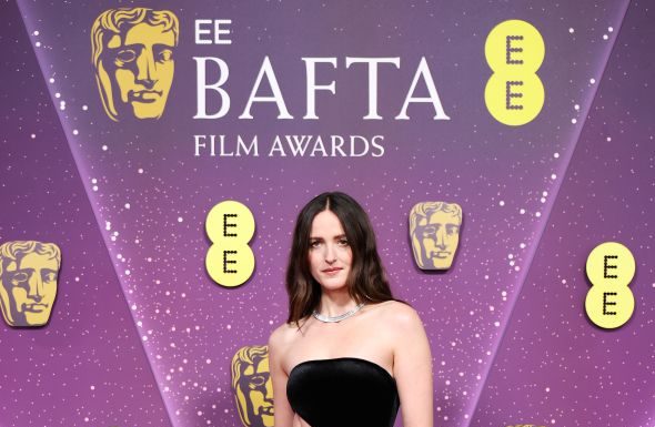 Renate Reinsve wears custom Louis Vuitton to the 2026 EE BAFTA Film Awards Renate Reinsve wears custom Louis Vuitton to the 2026 EE BAFTA Film Awards