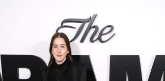 Alana Haim wears custom Louis Vuitton to “The Drama” premiere in Los Angeles Alana Haim wears custom Louis Vuitton to “The Drama” premiere in Los Angeles