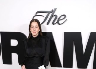 Alana Haim wears custom Louis Vuitton to “The Drama” premiere in Los Angeles Alana Haim wears custom Louis Vuitton to “The Drama” premiere in Los Angeles