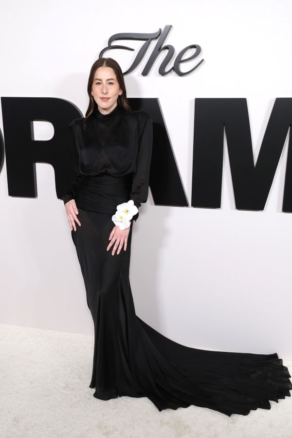 Alana Haim wears custom Louis Vuitton to “The Drama” premiere in Los Angeles