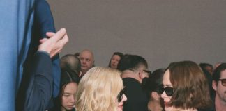 Naomi Watts and Sarah Paulson sitting front row at CELINE’s Hiver 2026 show during Paris Fashion Week Naomi Watts and Sarah Paulson attending CELINE Hiver 2026 show.