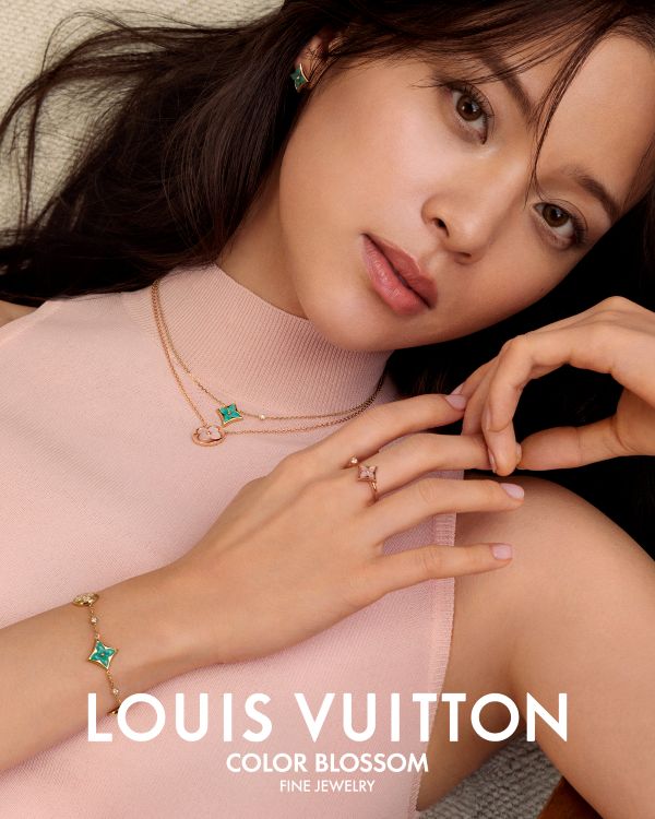 Louis Vuitton Unveils Expanded Color Blossom Fine Jewelry Collection Global Campaign with House Ambassadors Ana de Armas and Ouyang Nana