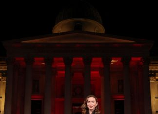 Emily Blunt in Dior at the “A Night with Runway” Gala for “The Devil Wears Prada 2”. Emily Blunt in Dior at the "A Night with Runway" Gala for "The Devil Wears Prada 2".