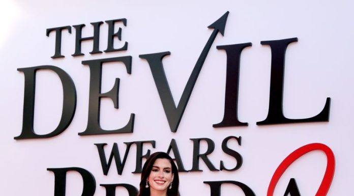 Anne Hathaway wears custom Louis Vuitton to ‘The Devil Wears Prada 2’ World Premiere in New York City Anne Hathaway wears custom Louis Vuitton to ‘The Devil Wears Prada 2’ World Premiere in New York City