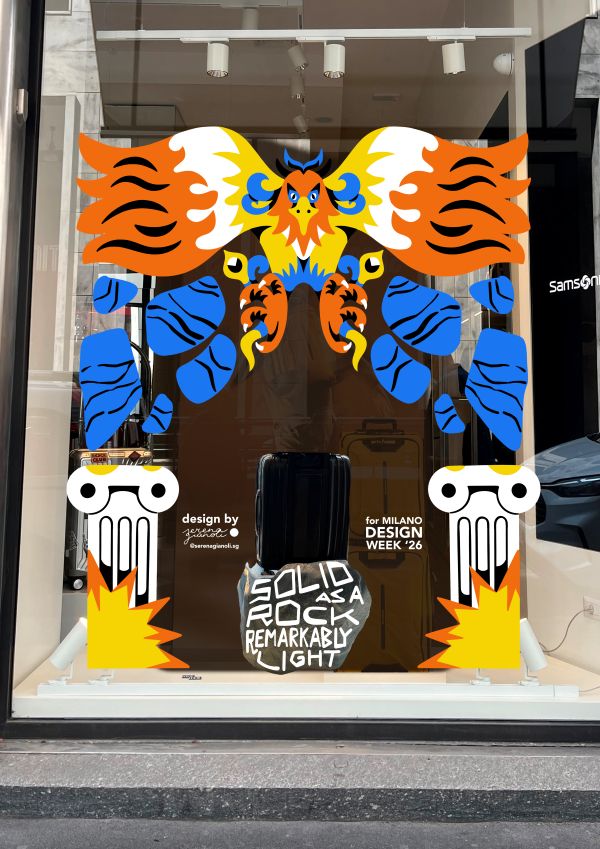 Milano Design Week 2026: Samsonite presenta Nexis con l'artista Serena Gianoli