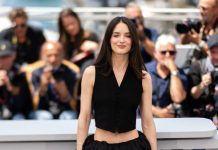 Charlotte Le Bon wearing Dior in Cannes Charlotte Le Bon wearing Dior in Cannes