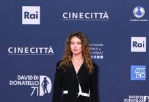 Giulia Maenza in total look Louis Vuitton alla 71ª edizione dei David di Donatello Giulia Maenza in total look Louis Vuitton alla 71ª edizione dei David di Donatello