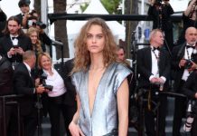 Romane de Stabenrath wearing Louis Vuitton at “Fjord” Screening the 79th Annual Cannes Film Festival Romane de Stabenrath wearing Louis Vuitton at “Fjord” Screening the 79th Annual Cannes Film Festival