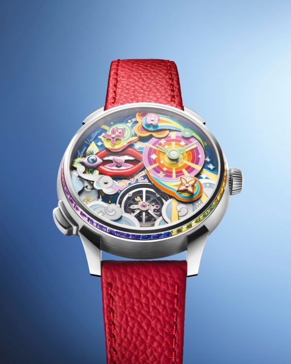 Louis Vuitton presenta il nuovo orologio Tambour Taiko Arty Automata