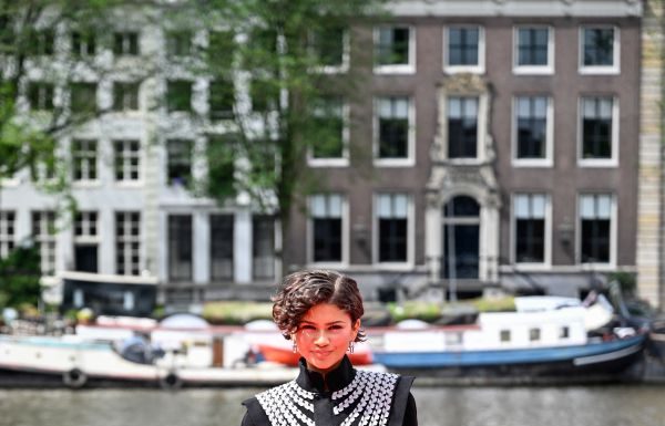 Zendaya wears Louis Vuitton to the Spider-Man: Brand New Day photocall in Amsterdam Zendaya wears Louis Vuitton to the Spider-Man: Brand New Day photocall in Amsterdam