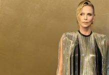 Charlize Theron wears Louis Vuitton at the Odyssey China Premiere Charlize Theron wears Louis Vuitton at the Odyssey China Premiere