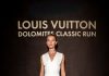Giulia Maenza wears Louis Vuitton to celebrate the start of the Louis Vuitton Dolomites Classic Run 2026 in Venice Giulia Maenza wears Louis Vuitton to celebrate the start of the Louis Vuitton Dolomites Classic Run 2026 in Venice
