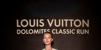 Giulia Maenza wears Louis Vuitton to celebrate the start of the Louis Vuitton Dolomites Classic Run 2026 in Venice Giulia Maenza wears Louis Vuitton to celebrate the start of the Louis Vuitton Dolomites Classic Run 2026 in Venice