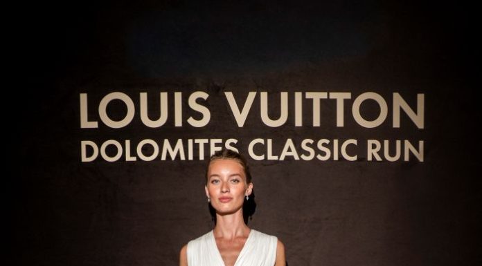 Giulia Maenza wears Louis Vuitton to celebrate the start of the Louis Vuitton Dolomites Classic Run 2026 in Venice Giulia Maenza wears Louis Vuitton to celebrate the start of the Louis Vuitton Dolomites Classic Run 2026 in Venice