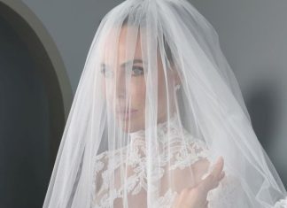 Il sogno romantico di Ilary Blasi firmato Ermanno Scervino Il sogno romantico di Ilary Blasi firmato Ermanno Scervino