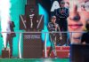 Il trionfo a Monza veste Louis Vuitton: Kimi Antonelli solleva il Trofeo custodito nel baule Monogram Kimi Antonelli vince il trofeo del FORMULA 1® PIRELLI GRAN PREMIO D'ITALIA 2026 a Monza, presentato nel suo esclusivo Louis Vuitton Trophy Trunk