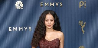 Chase Infiniti wears custom Louis Vuitton to the 78th Primetime Emmy Awards Chase Infiniti wears custom Louis Vuitton to the 78th Primetime Emmy Awards