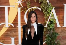 Sandra Bullock wears custom Louis Vuitton to the “Practical Magic 2” premiere in Los Angeles Sandra Bullock wears custom Louis Vuitton to the “Practical Magic 2” premiere in Los Angeles