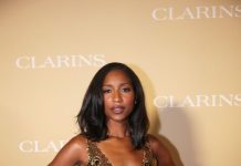 Carlacia Grant in Genny at the Clarins Austin Celebration Carlacia Grant in Genny at the Clarins Austin Celebration