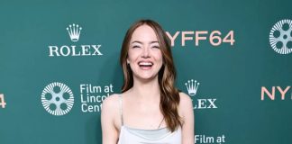 Emma Stone wears Louis Vuitton to the premiere of “The Debut” during New York Film Festival Emma Stone wears Louis Vuitton to the premiere of “The Debut” during New York Film Festival