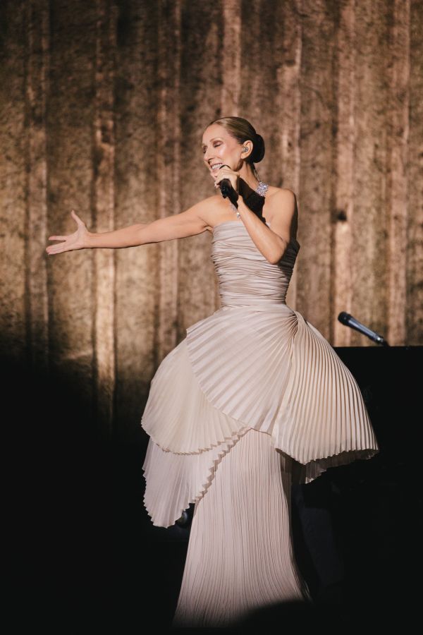 Celine Dion wears Dior for her Celine Dion Paris 2026-2027 Performances